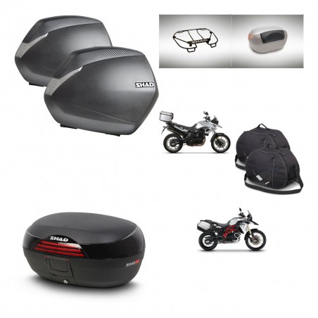 SHAD Baul SH46 + soporte montaje maletas SH36 accesorios 45 L KIT-463067