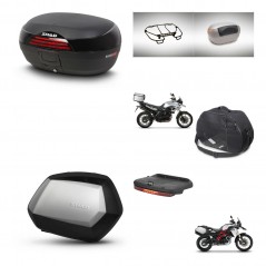SHAD SH35 PREMIUM suitcases + mounting bracket SH46 trunk accessories 45 L KIT-463087