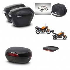 SHAD Baul SH46 + soporte montaje maletas sh23 accesorios 45 L KIT-463118