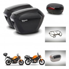 SHAD Baul SH46 + soporte montaje maletas sh23 accesorios 45 L KIT-463124