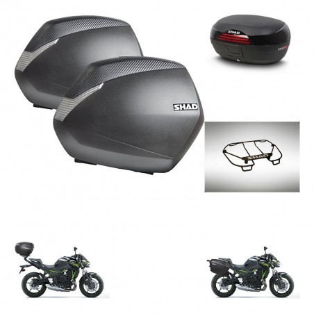 SHAD Baul SH46 + soporte montaje maletas SH36 accesorios 45 L KIT-463154