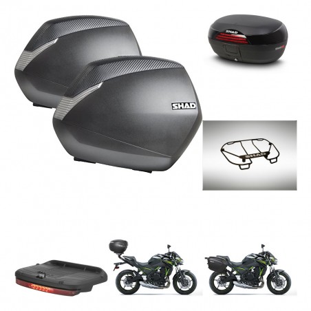 SHAD Baul SH46 + soporte montaje maletas SH36 accesorios 45 L KIT-463160