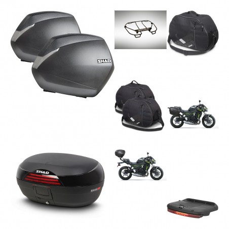 SHAD Baul SH46 + soporte montaje maletas SH36 accesorios 45 L KIT-463173