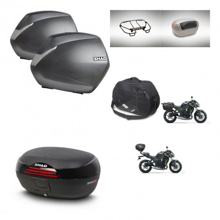 SHAD Baul SH46 + soporte montaje maletas SH36 accesorios 45 L KIT-463190