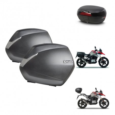 SHAD Baul SH46 + soporte montaje maletas SH36 45 L KIT-463202