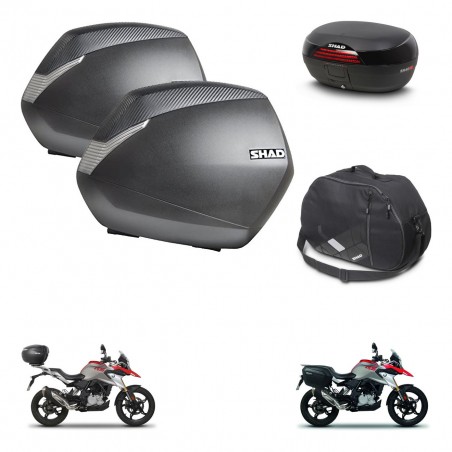 SHAD Baul SH46 + soporte montaje maletas SH36 accesorios 45 L KIT-463214