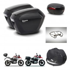 SHAD SH46 trunk + mounting bracket sh23 suitcases accessories 45 L KIT-463264