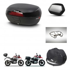 SHAD SH35 PREMIUM suitcases + mounting bracket SH46 trunk accessories 45 L KIT-463265