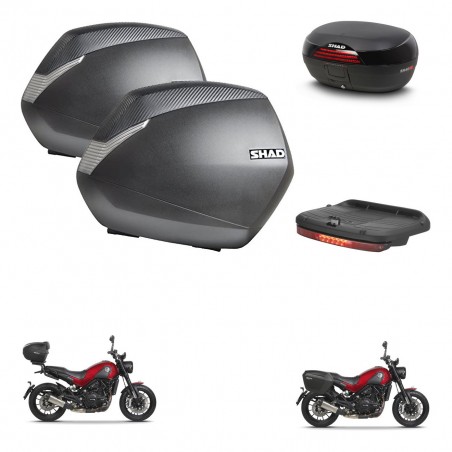 SHAD Baul SH46 + soporte montaje maletas SH36 accesorios 45 L KIT-463304