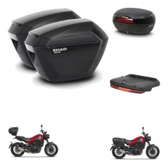 SHAD Baul SH46 + soporte montaje maletas sh23 accesorios 45 L KIT-463306