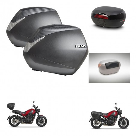 SHAD Baul SH46 + soporte montaje maletas SH36 accesorios 45 L KIT-463322