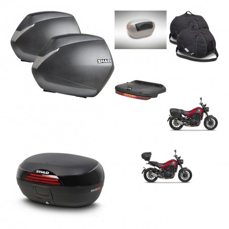 SHAD Baul SH46 + soporte montaje maletas SH36 accesorios 45 L KIT-463329