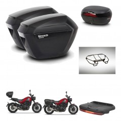 SHAD SH46 trunk + mounting bracket sh23 suitcases accessories 45 L KIT-463354