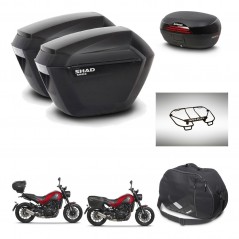 SHAD Baul SH46 + soporte montaje maletas sh23 accesorios 45 L KIT-463360