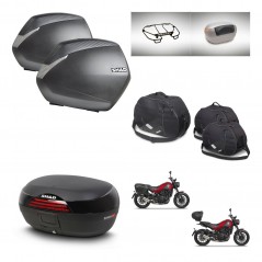 SHAD Baul SH46 + soporte montaje maletas SH36 accesorios 45 L KIT-463383