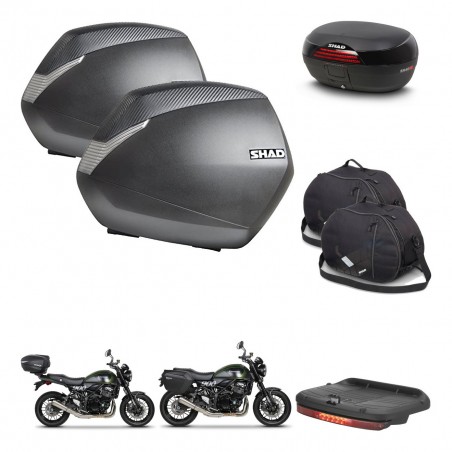 SHAD Baul SH46 + soporte montaje maletas SH36 accesorios 45 L KIT-463401