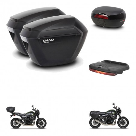 SHAD Baul SH46 + soporte montaje maletas sh23 accesorios 45 L KIT-463402
