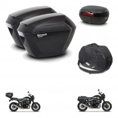 SHAD SH46 trunk + mounting bracket sh23 suitcases accessories 45 L KIT-463408
