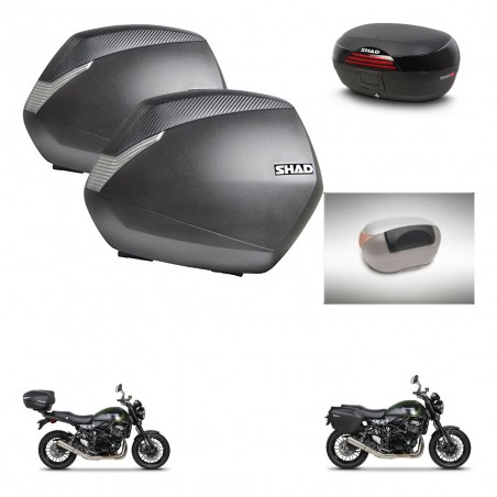 SHAD SH46 trunk + mounting bracket SH36 suitcases accessories 45 L KIT-463418