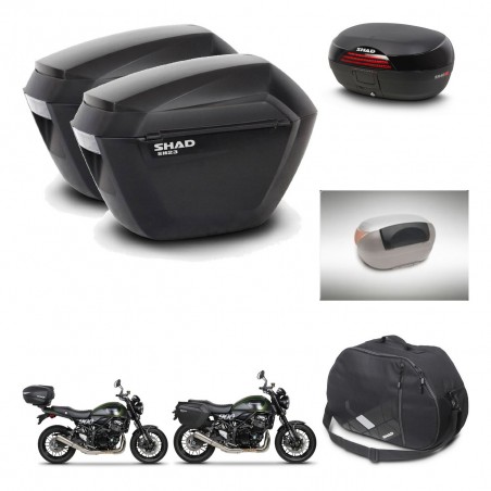 SHAD SH46 trunk + mounting bracket sh23 suitcases accessories 45 L KIT-463432