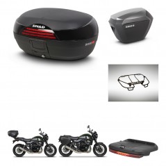 SHAD Maletas sh23 alu + soporte montaje baul SH46 accesorios 45 L KIT-463453