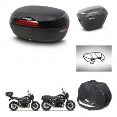 SHAD SH23 alu suitcases + mounting bracket SH46 trunk accessories 45 L KIT-463459