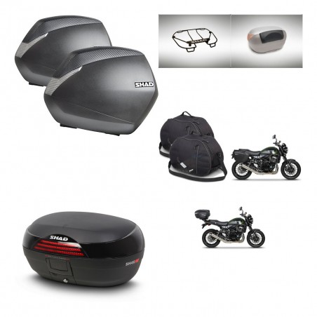 SHAD Baul SH46 + soporte montaje maletas SH36 accesorios 45 L KIT-463467