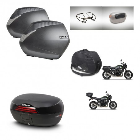 SHAD Baul SH46 + soporte montaje maletas SH36 accesorios 45 L KIT-463478
