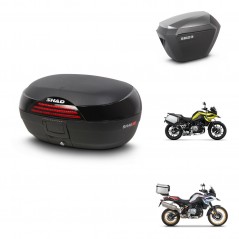 SHAD Maletas sh23 alu + soporte montaje baul SH46 45 L KIT-463495