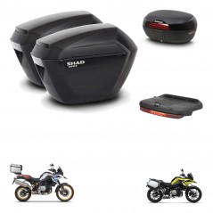 SHAD SH46 trunk + mounting bracket sh23 suitcases accessories 45 L KIT-463498