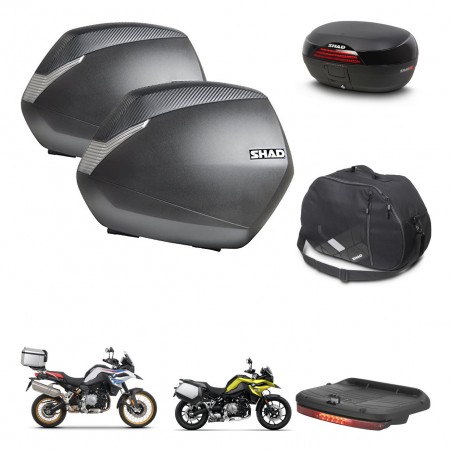 SHAD Baul SH46 + soporte montaje maletas SH36 accesorios 45 L KIT-463508