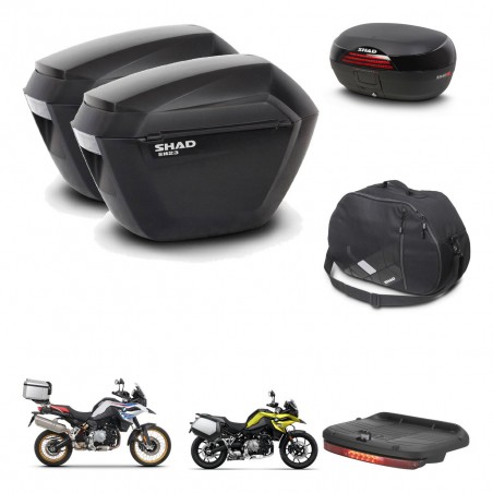 SHAD Baul SH46 + soporte montaje maletas sh23 accesorios 45 L KIT-463510