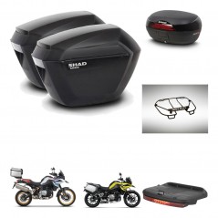 SHAD Baul SH46 + soporte montaje maletas sh23 accesorios 45 L KIT-463546