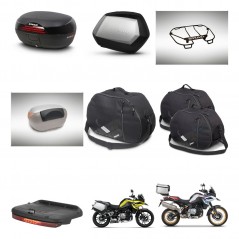 SHAD SH35 PREMIUM suitcases + mounting bracket SH46 trunk accessories 45 L KIT-463584