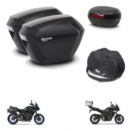 SHAD Baul SH46 + soporte montaje maletas sh23 accesorios 45 L KIT-463600