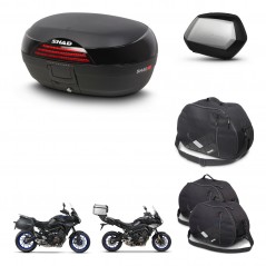 SHAD SH35 PREMIUM suitcases + mounting bracket SH46 trunk accessories 45 L KIT-463602