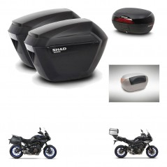 SHAD SH46 trunk + mounting bracket sh23 suitcases accessories 45 L KIT-463612