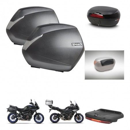 SHAD Baul SH46 + soporte montaje maletas SH36 accesorios 45 L KIT-463616