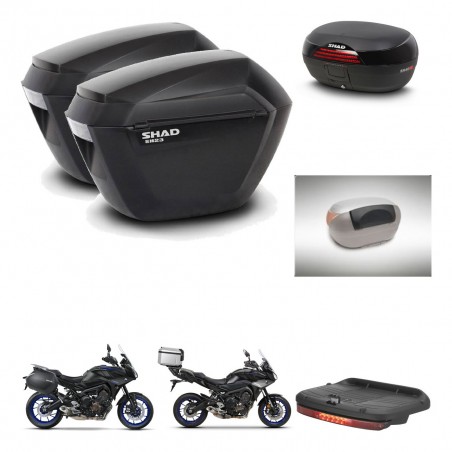 SHAD Baul SH46 + soporte montaje maletas sh23 accesorios 45 L KIT-463618