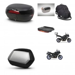 SHAD SH35 PREMIUM suitcases + mounting bracket SH46 trunk accessories 45 L KIT-463620