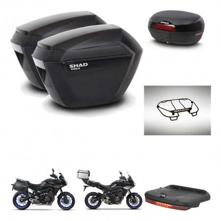 SHAD Baul SH46 + soporte montaje maletas sh23 accesorios 45 L KIT-463642