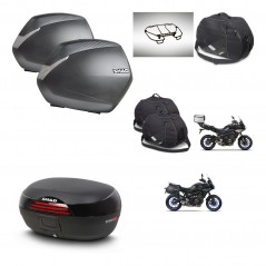 SHAD SH46 trunk + mounting bracket SH36 suitcases accessories 45 L KIT-463647