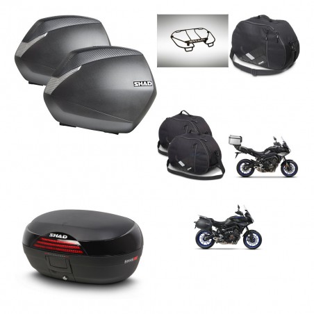 SHAD Baul SH46 + soporte montaje maletas SH36 accesorios 45 L KIT-463647