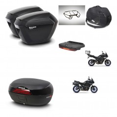 SHAD SH46 trunk + mounting bracket sh23 suitcases accessories 45 L KIT-463654