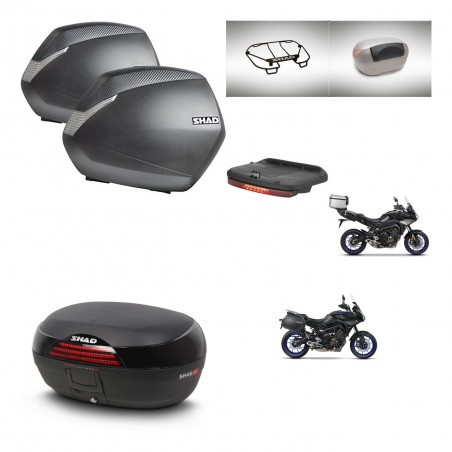 SHAD Baul SH46 + soporte montaje maletas SH36 accesorios 45 L KIT-463664