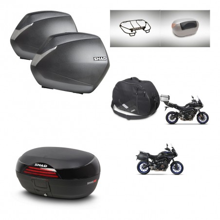 SHAD Baul SH46 + soporte montaje maletas SH36 accesorios 45 L KIT-463670