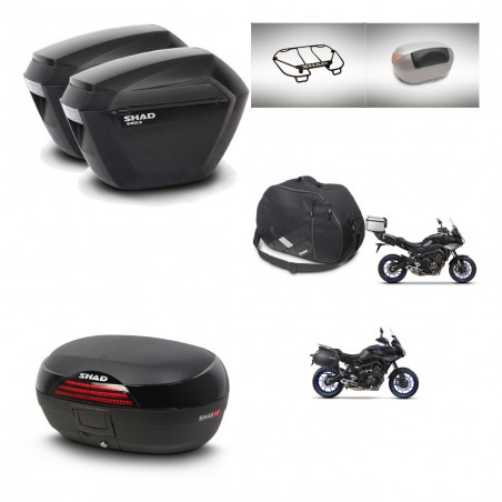 SHAD Baul SH46 + soporte montaje maletas sh23 accesorios 45 L KIT-463672