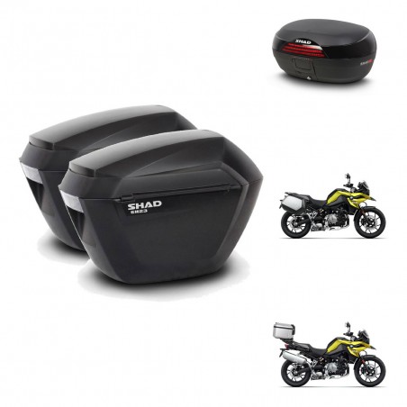 SHAD Baul SH46 + soporte montaje maletas sh23 45 L KIT-463684