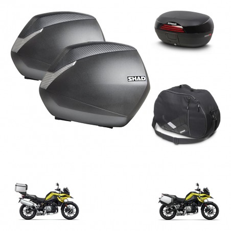 SHAD Baul SH46 + soporte montaje maletas SH36 accesorios 45 L KIT-463694