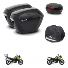 SHAD Baul SH46 + soporte montaje maletas sh23 accesorios 45 L KIT-463696